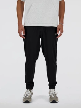 Спортивные штаны мужские New Balance Nb Stetch Woven MP41011BK 2XL Черные (197375354279)