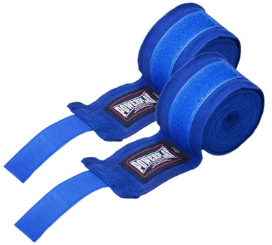Боксерські бинти PowerPlay 3046 Nylon сині 3 м (PP_3046_3m_Blue)