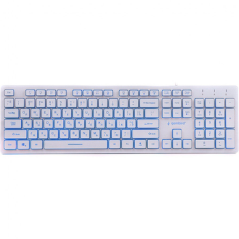 Клавиатура Gembird KB-UML3-01-W-UA USB (KB-UML3-01-W-UA)[11764]