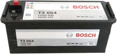 Акумуляторна батарея Bosh Heavy Duty Extra 154 А/год 1150 A L+ B00 513 x 188 x 223 мм (0 092 T30 540)