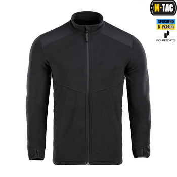 Тактическая кофта M-Tac Legatus Microfleece Black 3XL