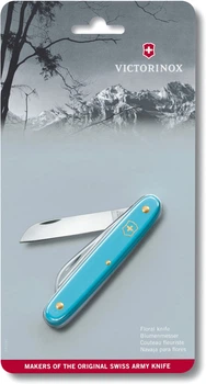 Нож Victorinox садовий Floral Голубой (Vx39050.25B1)