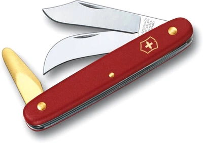 Нож Victorinox садовий Budding-Pruning 3 Красный (Vx39116)