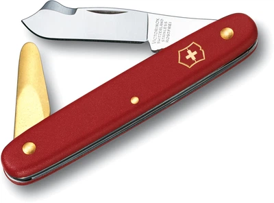 Нож Victorinox садовий Budding Combi 2 Красный (Vx39140.B1)