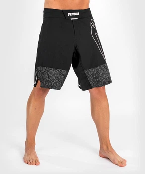 Шорты для ММА Venum Fightshorts Light 4.0 Black White (VENUM-04263-108-XS)