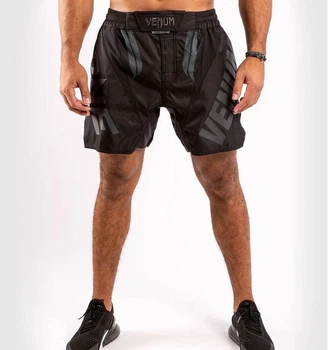 Шорти для MMA Venum ONE FC Impact Fightshorts Black Black (VENUM-04108-114-L)