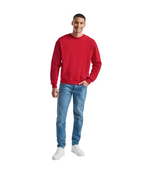 Пуловер Fruit of the Loom Classic set-in sweat S 40 Красный (062202040S)