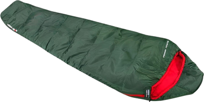 Śpiwór High Peak Pak 600 Eco 210 x 75 x 50 cm Zielono-czerwony (4001690232470)