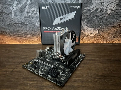 Игровой комплект Материнская плата A620 + AMD Ryzen 5 7500F/32GB DDR5 6000