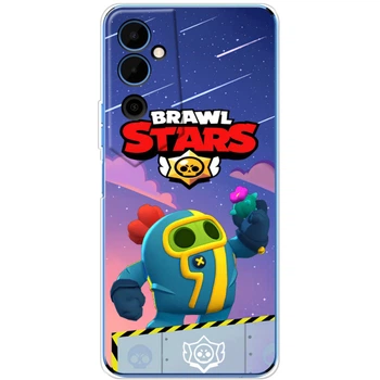 Силиконовый Чехол с Картинкой для Tecno Pova Neo 2 Принт (Бравл Старс Спайк, Brawl Stars Spike) (45571-ysm023)