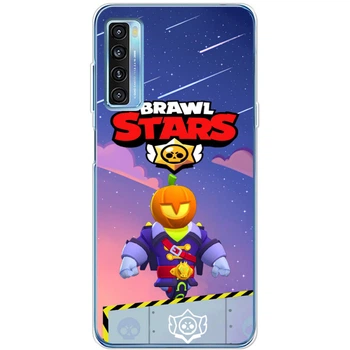 Силіконовий Чохол з Картинкою для TCL 20L Plus Принт (Бравл Старс Сту, Brawl Stars Stu) (56080-ysm026)
