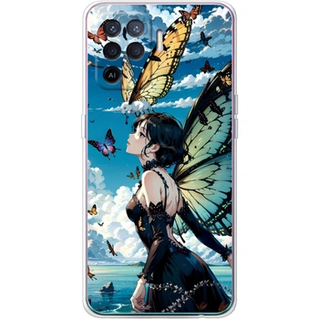 Силіконовий Чохол з Картинкою для OPPO Reno 5 Lite Принт (Аніме, Anime) (43335-ysm029)