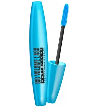 Туш EVELINE BIG VOLUME LASH WATERPROOF водостійка блакитна 7191