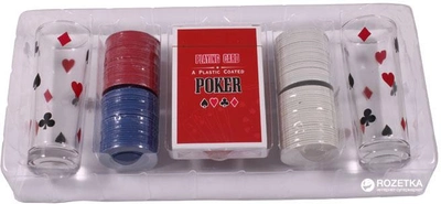 Набор для игры в покер (100фишек, 2рюмки) Duke (PG22100)