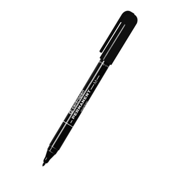 Перманентный маркер Centropen 2846 1 мм черный (2846/01)