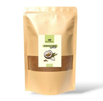Кокосовий цукор 1000 грам GreenFood