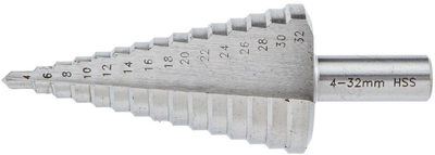 Wiertło stopniowe Graphite 4 - 32 mm (57H740) (5902062577405)