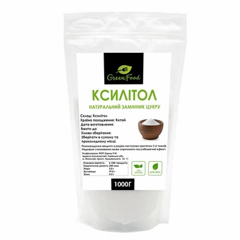Ксилитол (ксилит) Китай 1000 грам GreenFood