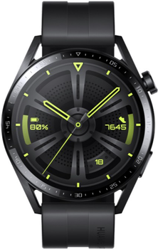 Смарт-часы Huawei Watch GT 3 46мм / NFC / GPS / Bluetooth 5.2 / Влагозащита 5 АТМ / До 14 дней работы / Прием звонков / HarmonyOS 2 / Black (55026956) Б/В b3