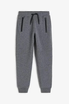 Джоггеры темно-серые меланж H&M 164см (400098478)