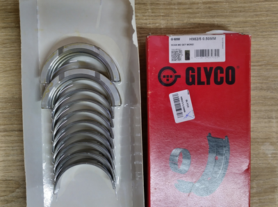 Вкладыши коленвала коренные +0.50mm GLYCO H982/5 OPEL 1.8-2.0 1.6D 1.7D