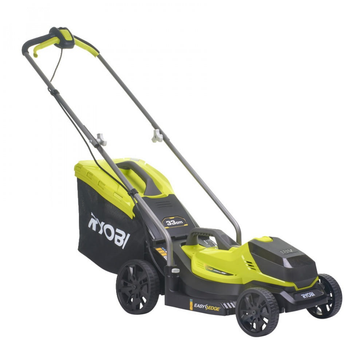 Газонокосарка Ryobi акумуляторна OLM1833B, 18В ONE+, 33см, 35л, 8.1кг, 25-65мм, (без АКБ та ЗП) (5133004305)