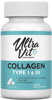 Suplement diety Ultra Vit Collagen I&III 120 kapsułek (5060730361579)