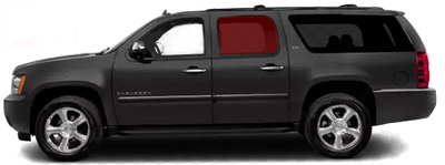 Chevrolet Tahoe 2007-2014 Бокове скло заднє ліве (опускне) 26939A GUARDIAN (США)