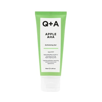 Гель Q+A Apple AHA Exfoliating Gel з AHA-кислотами для відлущування шкіри обличчя, 75 мл