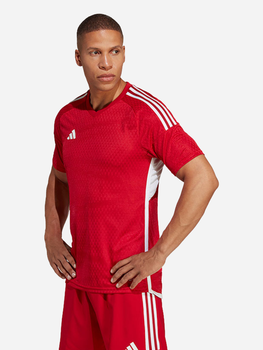 Футболка спортивна чоловіча Adidas Tiro 23 Competition Match Jersey HL4712 XL Червона (4065432686983)