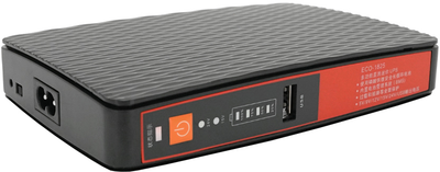 ИБП для роутеров/коммутаторов Voltronic ECO-1825 18W OUT:USB-5V DC-5V/9/12V POE-15/24V 1/2A LiFePo4 8000mAh (YT24335)