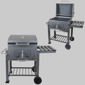 Вугільний гриль-барбекю з термометром GRILL BIG