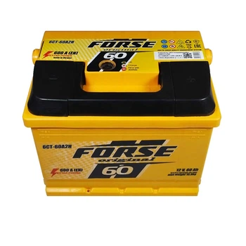 Аккумулятор автомобильный Forse 60Ah 600A R+ 368-15