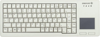 Клавіатура дротова Cherry XS Touchpad USB Beige (G84-5500LUMEU-0)