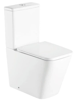 Унитаз-компакт Mixxus Premium Quadro-0401-R 610x365x825mm система смыва RIMLESS (MP6457)