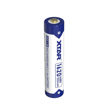 Акумуляторна батарея AAA XTAR Blue PRO 1.5V Li-ion 1620mWh/1000mAh з LED індикатором | мaкс. заряд - 2А / розряд - 2А