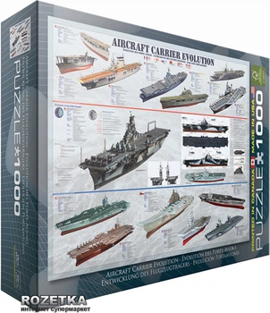 EuroGraphics Історія авіаносців 1000 елементів (6000-0129)