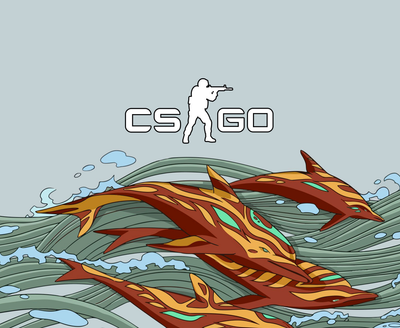 Килимок для мишки CS GO - Aquamarine Revenge