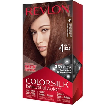 Краска для волос Revlon ColorSilk Beautiful Color - 44 Medium Reddish Brown-150мл.