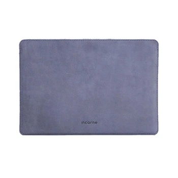 Кожаный чехол для MacBook Air 13" 2018-2025 INCARNE Gamma Plus Серый