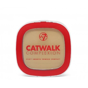 Пудра компактная W7 CATWALK COMPLEXION SILKY SMOOTH POWDER COMPACT- PCS Beige-7г.