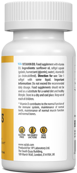 Suplement diety Ultra Vit Vitamin D3 4000 IU 120 kapsułek (5060730361234)