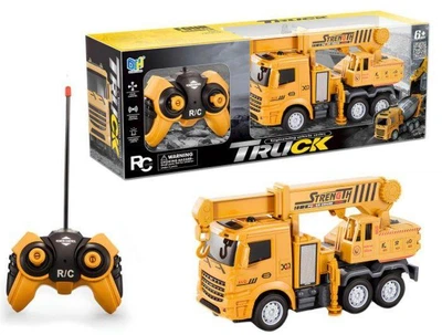 Игрушечная машинка грузовик автокран на пульте радиоуправления DH Toys автокран на аккумуляторе