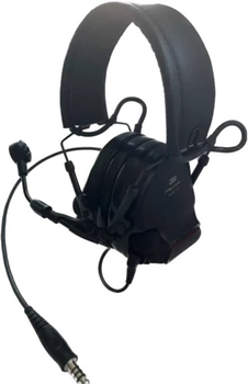 Активные наушники 3M Peltor ComTac XPI Headset (MT20H682FB-38SV) с 1 аудиовыходом J11 (Peltor) Black (7100037410)