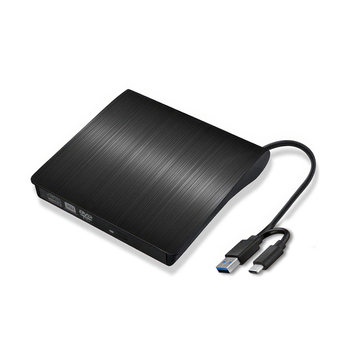 Внешний оптический дисковод USB 3.0 - Type-C с поддержкой CD-RW DVD-RW VCD (2142)