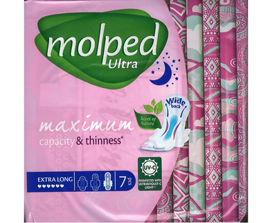 Прокладки Molped Ultra Night, 7 шт