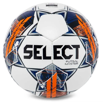 М'яч для футзалу Select FUTSAL MASTER FIFA BASIC V22 Z-MASTER-WOR ​​№4 білий-оранжевий