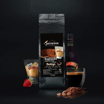 Кава мелена Jacoffee Espresso Бейліс 225 г