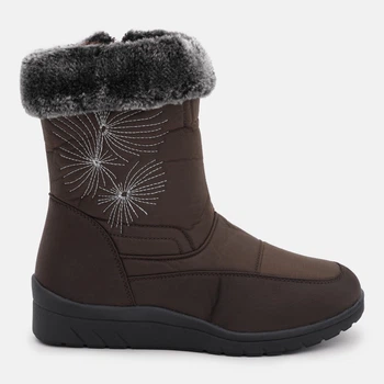 Жіночі дутики з хутром Sprox Norway Originals B831828 37 24.4 см Темно-коричневі (5401033010090)