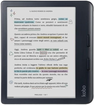 Czytnik ebooków Kobo Libra Colour 32GB Black (N428-KU-BK-K-CK)